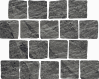 Керамогранит Italon Materia X2 Titanio Blocks 26.3x33 620110000062