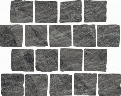 Керамогранит Italon Materia X2 Titanio Blocks 26.3x33 620110000062