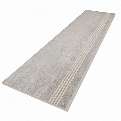 Ступень Estima Traffic Grey неполированная с насечками 30x120 TF01
