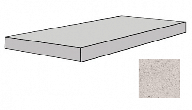 Ступень Floor Gres Buildtech 2.0 Gg White Nat Angolare Gradino Sx 33x120 749445