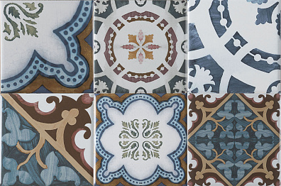 Плитка Mayolica Ceramica Vintage Mix 20x20 настенная