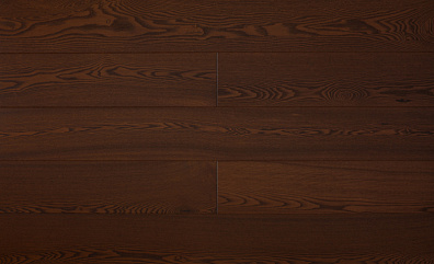 Массивная доска Amber Wood Ясень Шоколад Браш Лак 300-1800x120x18 мм