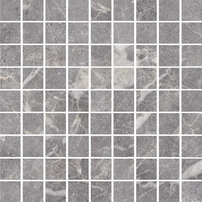 Мозаика Kerranova Marble Trend Silver River 24x24 K-1006/LR