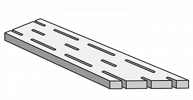 Решетка Ascot Ceramiche Rue De St. Cloud Ang Sin Griglia Graphite 20x90 RUEAG97S