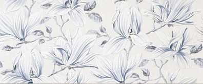 Декор Ascot Ceramiche Joy Decor Magnolia Avio 25x60 JODM13