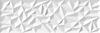 Настенная плитка Venis Prisma White 33,3x100