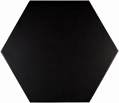 Керамогранит ADPV9015 Pavimento Hexagono Black 20x23 Adex