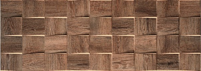 Настенная плитка Mykonos Wood Style Mosaico Nut 35x90