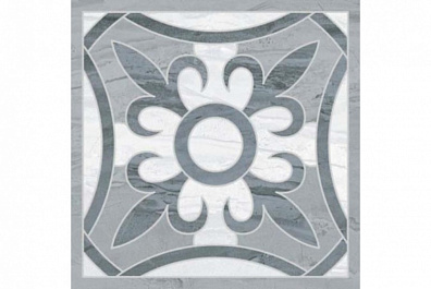 Декор Vitra Ethereal Лилия Серый 45x45
