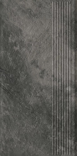 Ступень Paradyz Ardis Dark Stopnica Prosta Struktura Mat 30x60