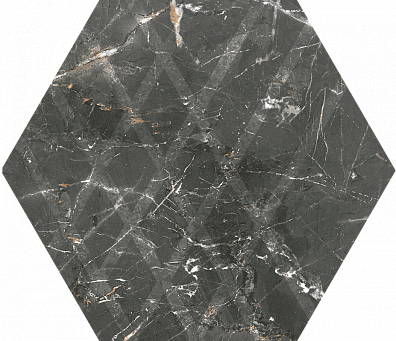 Керамогранит Paradyz Marvelstone Grey Heksagon Mat. 17.1x19.8