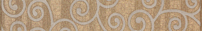 Бордюр Fanal Textile List Ebano 10x60