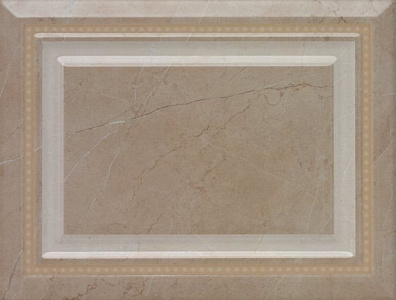 Декор Kerlife Botticino Dec. Botticino-Q Cream 19x25