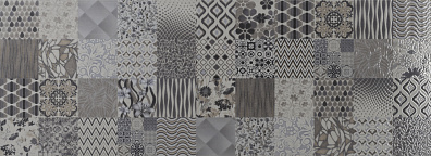 Декор Cerpa Ceramica Velvet Mosaico Gris 33x90