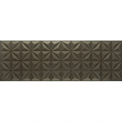 Плитка Zirconio Snow Geo Silver Glossy 30x90 настенная