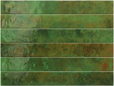 Плитка Equipe Bali Green 5x40 настенная 31546