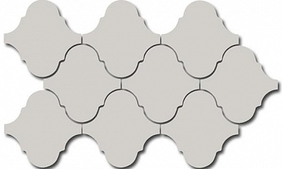Мозаика 21928 Scale Alhambra Mosaic Light Grey 27x43 Equipe