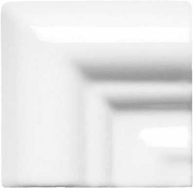Вставка Adex Neri Angulo Marco Moldura Italiana PB Blanco Z 5x5 ADNE5488