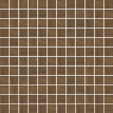Мозаика Paradyz Loft Brown Wood Prasowana (2.3x2.3) 29.8x29.8
