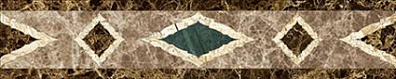 Керамогранит PJD-SDPH059 59 Waterjet Border Byzantine Border 60х12 Marmocer