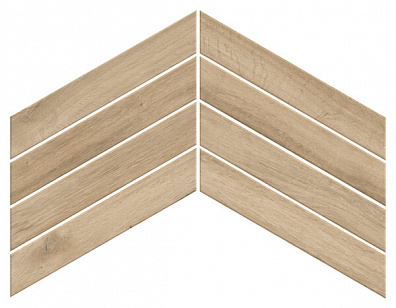 Мозаика Atlas Concorde Russia Fusion Oak Natural Chevron 7.5x45 600010002448