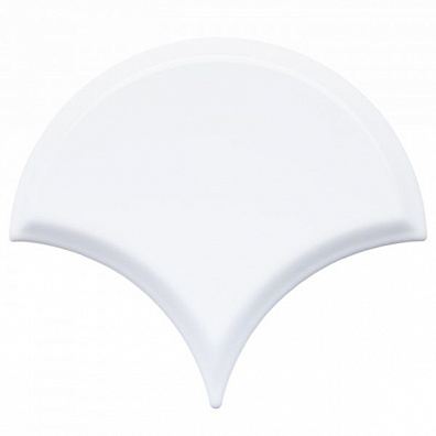 Настенная плитка Renaissance ADST8015 Escama Biselada Snow Cap 13x15 Adex
