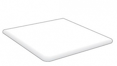 Угловая ступень Natucer Pietra De Firenze Nebbia Curvo Set 2 Pcs 33x33