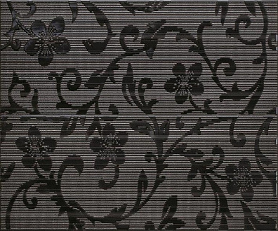 Декор Ceramika Konskie Crypton Glam Black 50х60 (комплект)