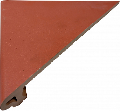Ступень Domus Linea Monoplatten Angolo Gradino Mattone 35x35 DAKKMA