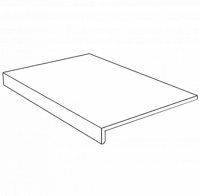 Ступень Porcelanosa Aston Acero Huella Tecnica 31.6x59.6 P92100581