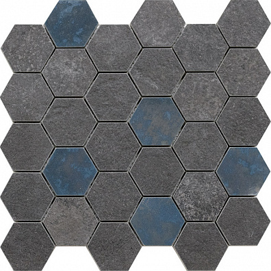 Декор Peronda Grunge Decor Anthracite Hexa Mat As 28.3x29.4 3799527956