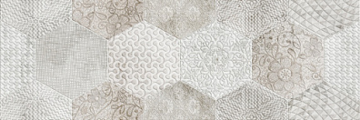Декор Aurelia Ceramiche Dec. Flou White Decoro Trama 20x60