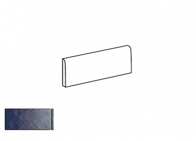 Плинтус 24480 Bullnose Artisan Colonial Blue 6.5x20 Equipe