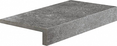 Ступень 64419 Castle Elemento L C. Retta Dark Grey 20x40 Cerdomus