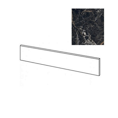 Плинтус Rex Ceramiche Les Bijoux De Rex Ombre Caravage Mat Bs 4.6x60 767586