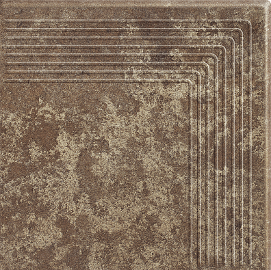 Ступень Paradyz Ilario Brown Stopnica Narozna 30x30 угловая