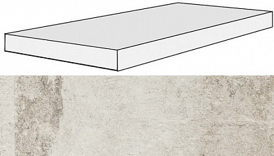 Ступень 742260 La Roche Blanc Ang.Gradino SX 33x120x3 Rex Ceramiche