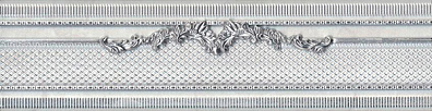 Бордюр El Molino Levante Siros Plata-Perla Cenefa 8x30
