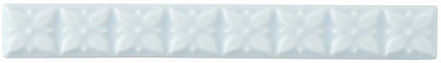 Бордюр Studio ADST4083 Relieve Ponciana Ice Blue 3x19.8 Adex