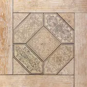 Мозаика Lithos Mosaico Italia Quadrotta 1c 330 Seppia Tr Bianco Tvn 33x33