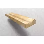 Бордюр PJG-YXXT002-NT-1 02 Molding Latte 240x8 Marmocer