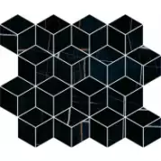 Декор Kerama Marazzi Греппи черный мозаичный 45*37.5