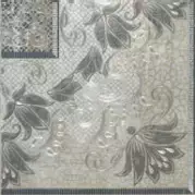 Вставка Taco 5018 Perla-Gris-Acero 25x25 Porcelanite Dos
