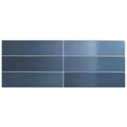 Настенная плитка Equipe Crackle Ocean Blue 7,5x30
