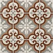 Керамогранит Etili Seramik Manisa Red Pre-cut 45x45