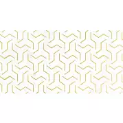 Декор Crystal Fractal белый 30x60 Laparet