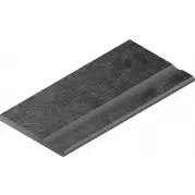 Бортик Italon Room X2 Black Bor. Svasato Round 33x60 с выемкой закругленный 620090000664