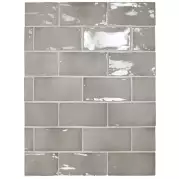 Плитка Equipe Manacor Mercury Grey 7.5x15 настенная 26907