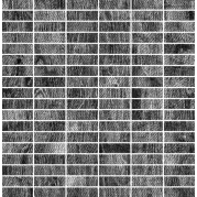 Керамогранит 531803 Precious Wood Mosaico Ink 29.9x29.9 Roberto Cavalli