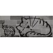 Декор Vives Ceramica Marlon Nuney-4 Grafito 20x50